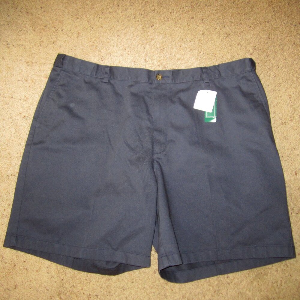 NWT LL Bean Wrinkle-Free Double L® Chino 8” Shorts with Hidden Comfort Waist 46